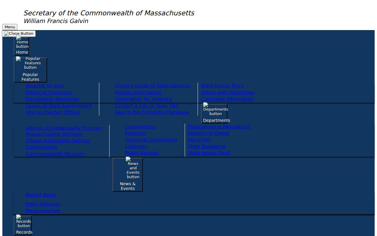 Peabody residents directory Massachusetts voter-status form